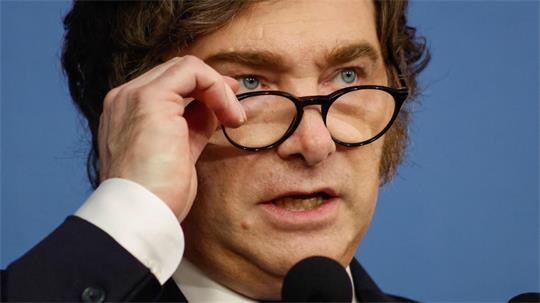 Argentiniens Präsident Javier Milei will mit einem Dekret gegen Ausländer vorgehen, die „Hassbotschaften“ gegen das südamerikanische Land verbreiten. (Archivbild)