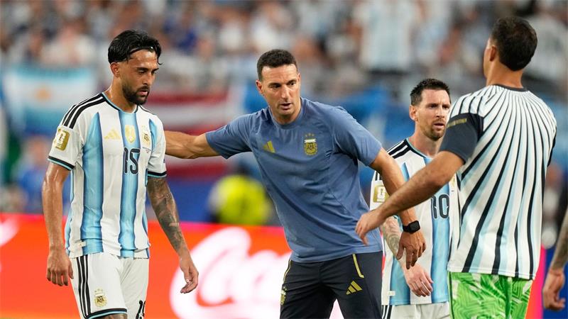 Verbeult in die nächste Runde: Wie stark ist Argentinien? Argentiniens Trainer Lionel Scaloni.