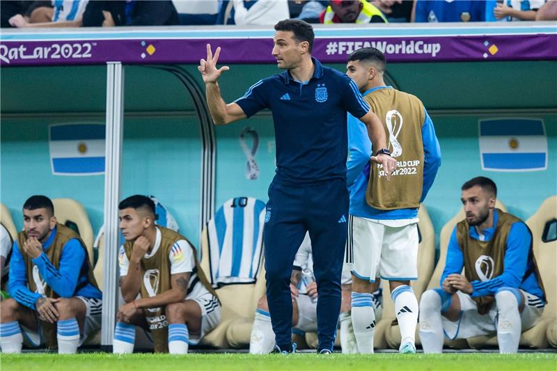 Warum Argentinien unter Trainer Scaloni aufblüht Argentiniens Trainer Lionel Scaloni gilt als Architekt des Erfolges.