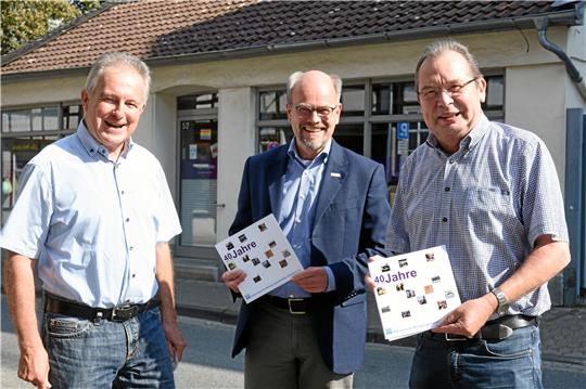 Armin Kalbe (re.) kritisiert das Verhalten des Denkmalschutzes. Foto: GZ-Archiv