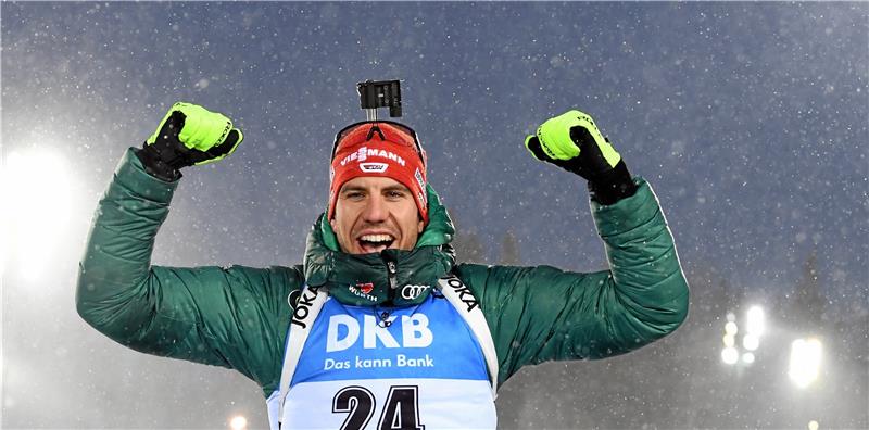 Jolyn Beer, Arnd Peiffer und Rad-Duo Miehe/Klauenberg sind "Sportler des Jahres 2019" Arnd Peiffer gewinnt bei den Biathlon-Weltmeisterschaften 2019 im schwedischen Östersund Gold im Einzelrennen über 20 Kilometer. Dafür erhält er zum 14. Mal die Auszeichnung zum „Sportler des Jahres“ im Landkreis Goslar. Foto: Sven Hoppe/dpa