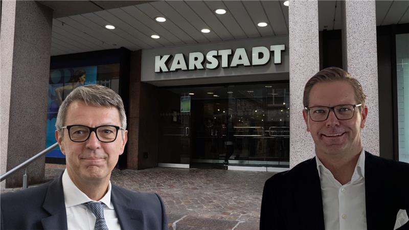 Arndt Geiwitz (li.) und Markus Schön (re.): Gibt es bald die ersten Verhandlungsgespräche? Foto: Bode/dpa/Privat
