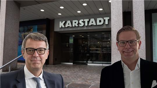 Arndt Geiwitz (li.) und Markus Schön (re.): Gibt es bald die ersten Verhandlungsgespräche? Foto: Bode/dpa/Privat