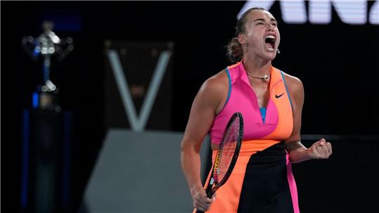 Aryna Sabalenka hat in Melbourne ihren dritten Titel verpasst.