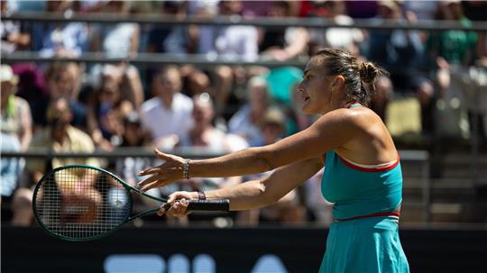 Aryna Sabalenka wartet noch auf den ersten Rasentitel ihrer Karriere.