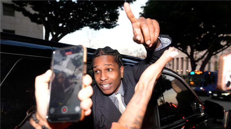 Rapper Asap Rocky: Sollte Bürgermeister von New York sein Asap Rocky stand Anfang des Jahres vor Gericht und wurde freigesprochen. (Archivbild)