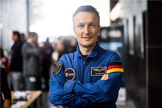 Astronaut Matthias Maurer reiste vor zwei Jahren ins All.