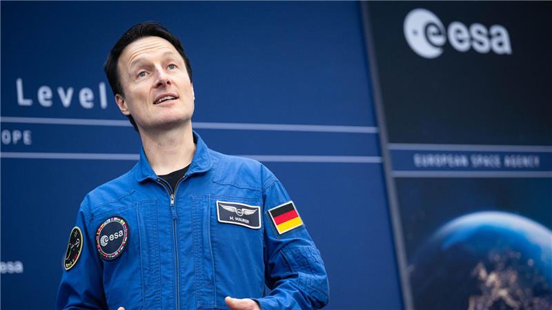 Astronaut Maurer sagte, es sei richtig, dass Deutschland von den Esa-Mitgliedern zuerst einen Astronauten stellen dürfe. 