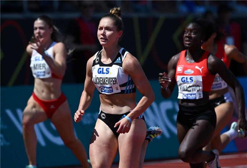 Nominierungen: 70 bis 80 deutsche Leichtathleten zur WM Auch Gina Lückenkemper (M.) wird für die WM nominiert werden.