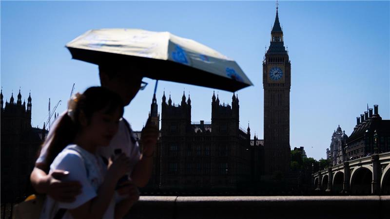 Auch Großbritannien erlebt eine historische Hitzewelle. 