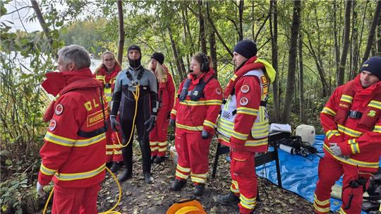 Auch Kräfte der DLRG Ortsgruppen Goslar und Langelsheim waren in eine Katastrophenschutzübung eingebunden.