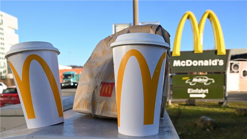 US-Konzerne spüren Zollpolitik Trumps Auch MacDonald’s bemerkt die Handelspolitik von Trump. (Archivbild)