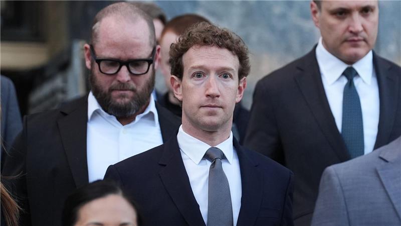 Auch Meta-Chef Mark Zuckerberg wurde in dem Prozess vor Geschworenen befragt. (Archivbild)