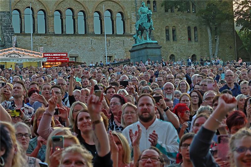 Auch am Samstag füllt sich die Kaiserpfalzwiese: Ben Zucker gibt ein Konzert.