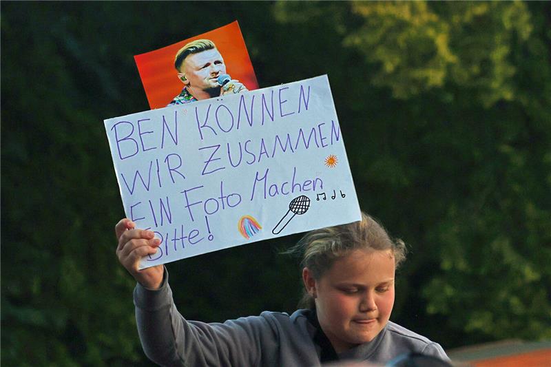 Auch am Samstag füllt sich die Kaiserpfalzwiese: Ben Zucker gibt ein Konzert.