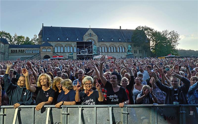 Auch am Samstag füllt sich die Kaiserpfalzwiese: Ben Zucker gibt ein Konzert.