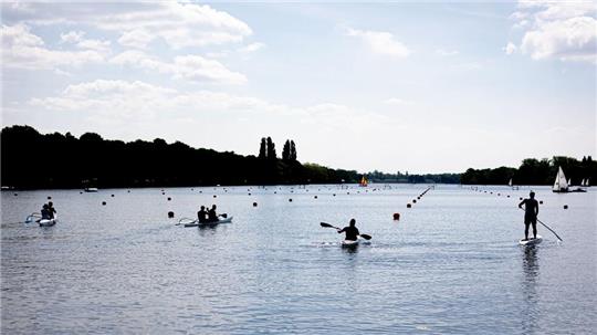Auch auf dem Maschsee finden 2026 Wettbewerbe der Finals statt.