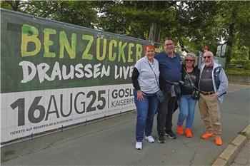 Auch das Open-Air-Konzert am Samstag ist ein voller Erfolg.