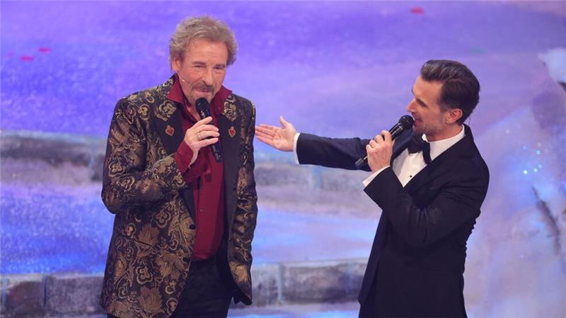 Auch der Auftritt von Thomas Gottschalk war mit Spannung erwartet worden.