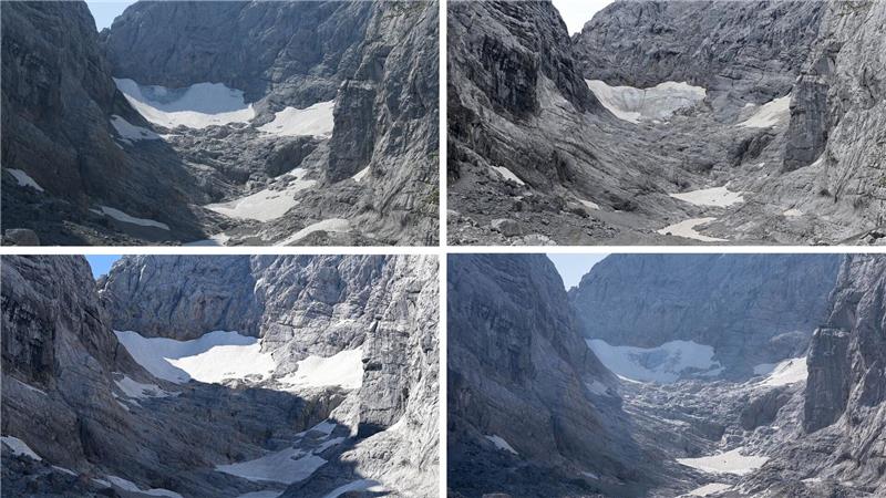 Auch der Blaueisgletscher hat den Prognosen nach nur noch wenige Jahre. (Archivbild)
