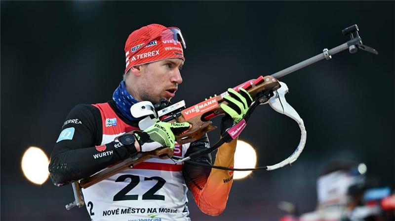 „Nicht fair“ und „skandalös“: Regel-Zoff vor Biathlon-Start Auch der Deutsche Johannes Kühn verhandelte mit dem Weltverband zu der neuen Startregel.