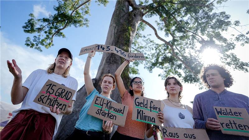 Auch deutsche Klimaschützer sind nach Brasilien gereist.