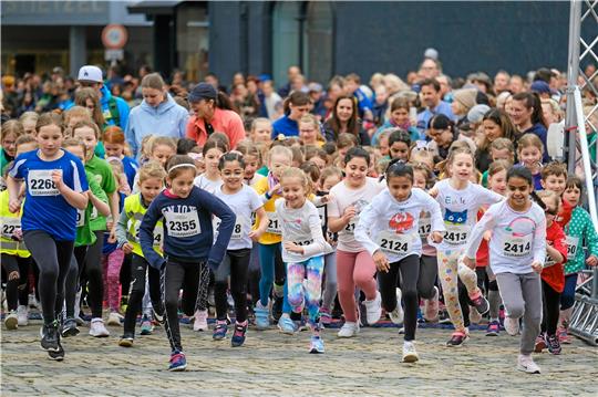 Auch die Kleinen haben wie hier im vergangenen Jahr Spaß beim Altstadtlauf des MTV Goslar.  Foto: GZ-Archiv