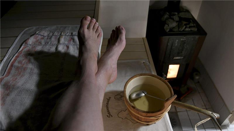 Auch die Saunakultur macht glücklich, finden viele Finnen. (Symbolbild)