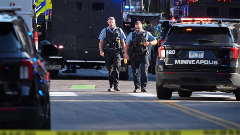 Zwei Tote und Verletzte nach Schüssen in Minneapolis Auch drei Beamte werden in Minneapolis verletzt.