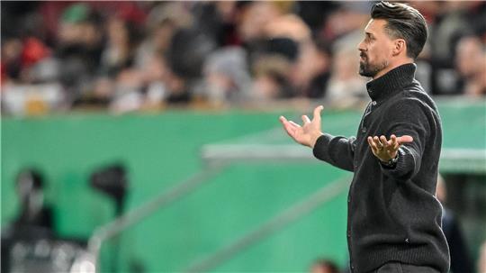Wagner trotzt der Krisenlage: „Ich bin nicht verunsichert“ Auch im DFB-Pokal steht Sandro Wagner wieder mit leeren Händen da.