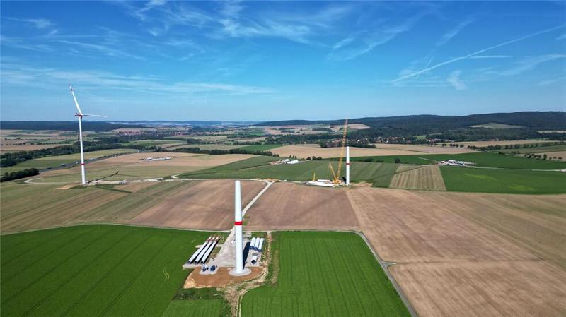 Auch im Landkreis Goslar soll die Windenergie, wie hier im Raum Seesen, ausgebaut werden, allerdings weniger stark als anderswo.