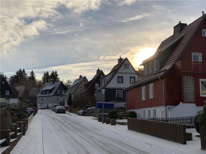 Auch in Braunlage ist der Schnee liegen geblieben. Foto: Eggers