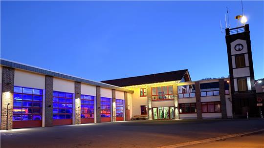 Auch ins Feuerwehrhaus am Holzhof sind bereits Mittel des Fördervereins geflossen.
