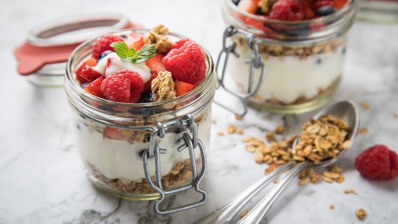 Anleitung für den Alltag: So verlieren Sie Gewicht ohne Sport Auch kalorienbewusste Desserts können richtig lecker schmecken.