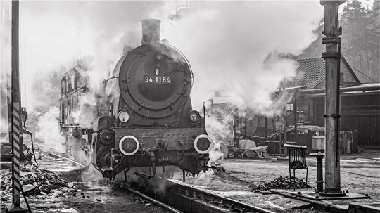 Auch knapp 50 Jahre nach Stilllegung der Innerstetalbahn hat sie noch viele Fans. Das Bild zeigt den Bahnhof in Wildemann.
