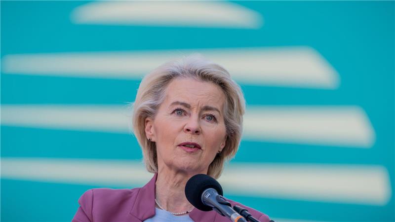 Auch von der Leyen äußert sich mit Blick auf die Reformagenda.