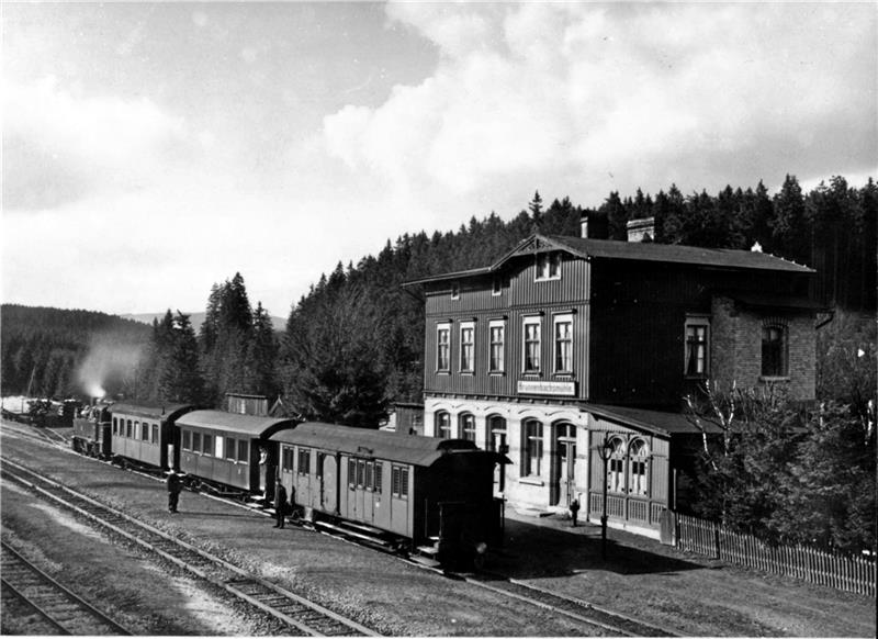 Auch wenn Braunlage an das Netz der Harzer Schmalspurbahnen angeschlossen werden sollte, die frühere Verbindung nach Walkenried und einen Bahnhof Brunnenbachsmühle wird es wohl nicht mehr geben. Repro: GZ-Archiv