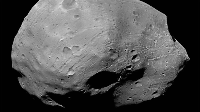 „Idefix“ fliegt zu Marsmond – Japanische Mission gestartet Auf Phobos herrschen extreme Temperaturen. (Archivbild)
