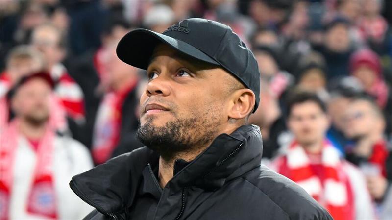 Auf Vincent Kompany kommt womöglich ein Duell mit seinem Ex-Trainer Pep Guardiola zu.