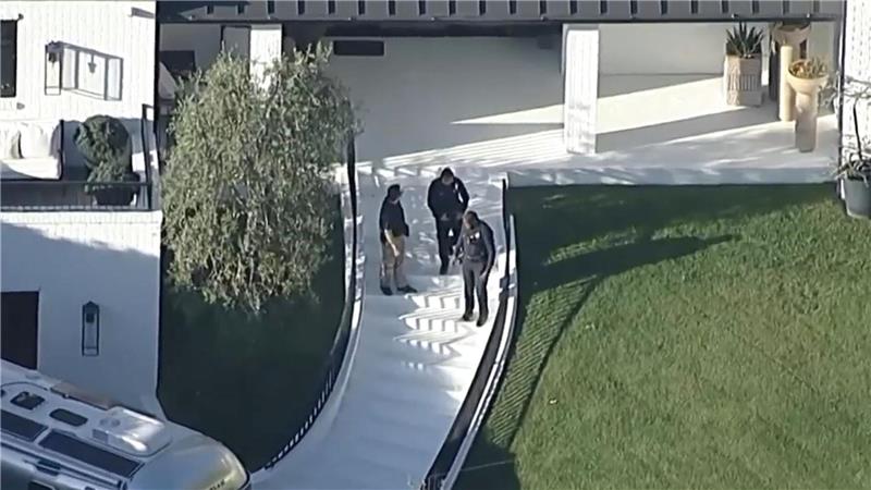 Auf das Haus des Musik-Superstars ist geschossen worden.