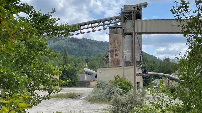 Das Kalkwerk zwischen Oker und Harlingerode.