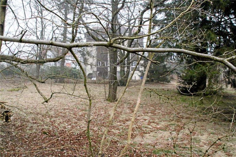 Auf dem Grundstück der Pension „Cecilie“, die im Hintergrund zu sehen ist, soll eine Appartmentanlage entstehen. Foto: Roß