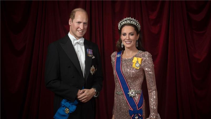 Madame Tussauds enthüllt neue Wachsfigur von Prinzessin Kate Auf dem Kopf hat sie die exakte Nachbildung einer Tiara, die einst Prinzessin Diana trug.