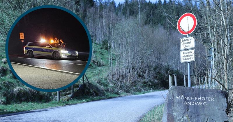 Auf dem Münchehofer Landweg sollen sich die spektakulären Szenen abgespielt haben. Fotos: Feuerwehr, Neuendorf