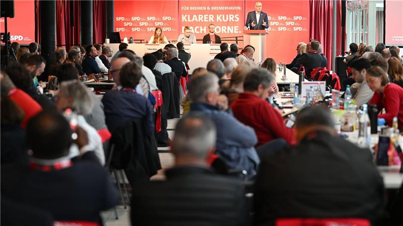 Bremer Regierungschef: „Performance lässt zu wünschen übrig“ Auf dem Parteitag der Bremer SPD diskutieren die Mitglieder über die Bundes- und Landespolitik.