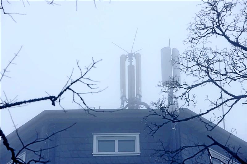 Auf dem Wasserturm in Clausthal-Zellerfeld befindet sich nun eine 5G-Antenne.