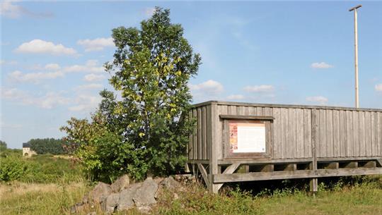 Auf dem Werla-Gelände soll die Aussichtsplattform am Kapellenberg mit dem neuen Greifvogelansitz einer der neuen Standorte sein.