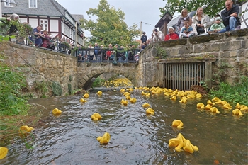 Auf dem diesjährigen Altstadtfest in Goslar ist viel los.