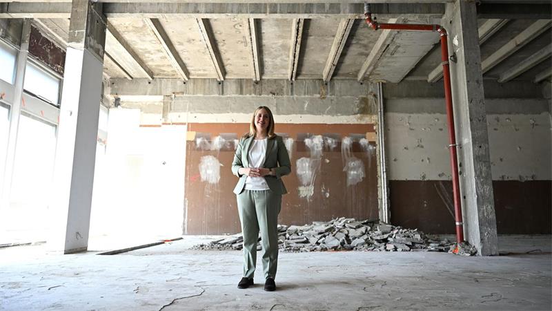 Büros zu Wohnraum: Investoren können Fördergeld beantragen Auf der Baustelle: Gewerbeimmobilien sollen zu neuem Wohnraum werden.