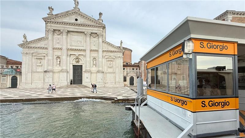 Auf der Insel San Giorgio soll die Trauung stattfinden.
